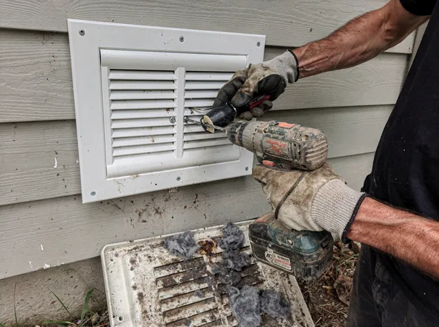 Dryer Vent Cover Replacement in Smithfield