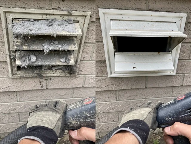 Professional dryer exhaust vent cleaning by Smithfield Dryer Vent Cleaning in Smithfield