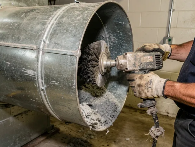 Industrial-grade dryer vent cleaning by Smithfield Dryer Vent Cleaning in Smithfield