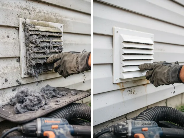 Residential dryer vent cleaning by Smithfield Dryer Vent Cleaning in Smithfield